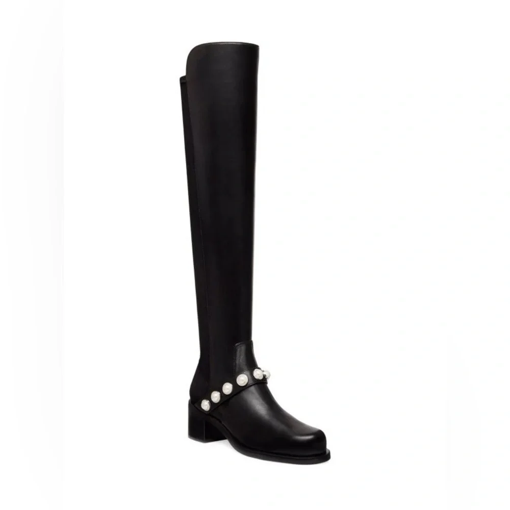 Stuart Weitzman Portia Studded Boots